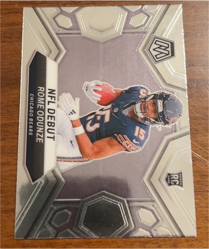 2024 Panini Mosaic NFL Debut #Rome Odunze — front