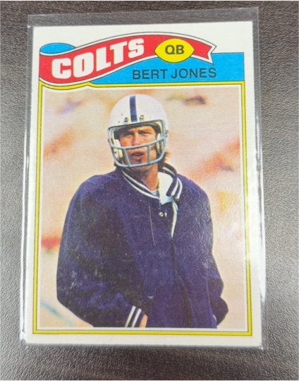 1977 Topps #95 Bert Jones — front