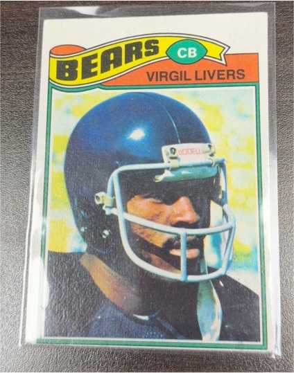1977 Topps Football #279 Virgil Livers — front