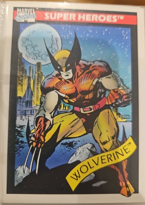 1990 Impel Marvel Universe #10 Wolverine — front