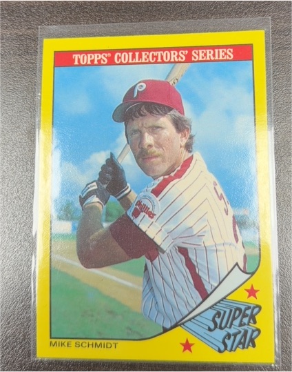 1986 Topps Collectors' Series #30 Mike Schmidt — front