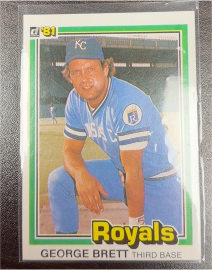 1981 Donruss #100 George Brett — front