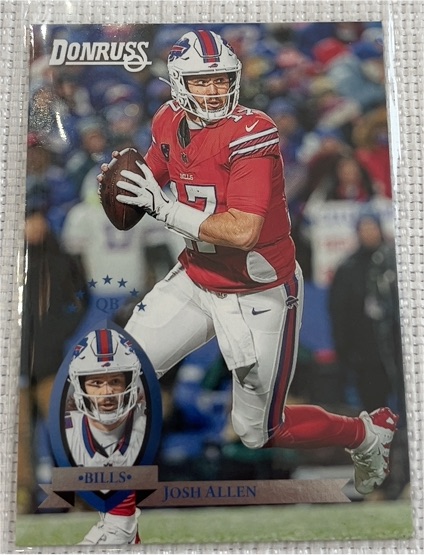 2025 Panini Donruss Retro 1995 #16 Josh Allen — front