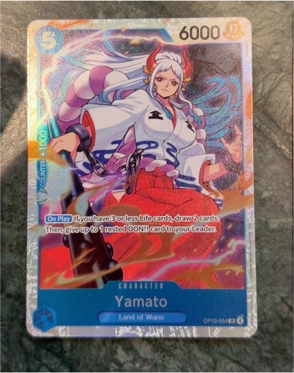 One Piece Card Game OP13-054 Yamato Carrying On His Will — front