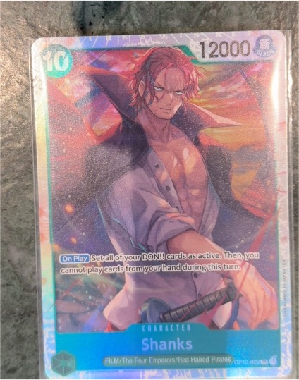 One Piece TCG OP13-028 Shanks — front