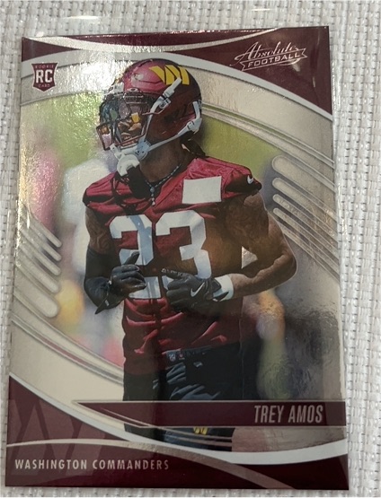 2025 Panini Absolute #190 Trey Amos — front