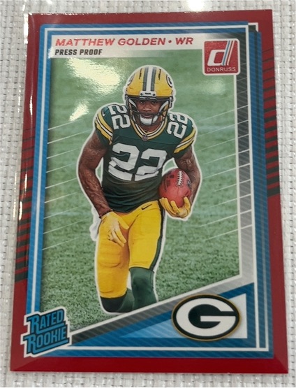 2025 Donruss #311 Matthew Golden — front
