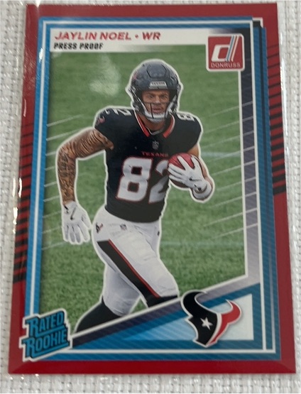 2025 Donruss #324 Jaylin Noel — front