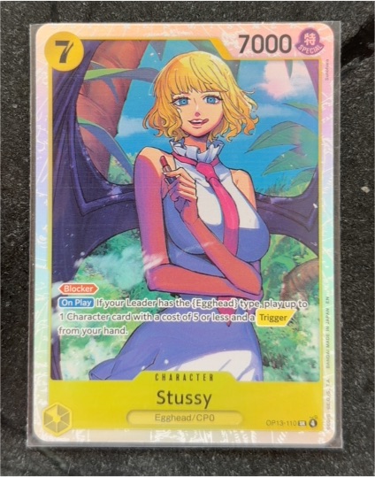 One Piece Card Game OP13-110 Stussy — front