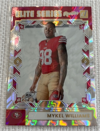 2025 Panini Donruss Elite Series Rookies #ESR-MWS Mykel Williams — front