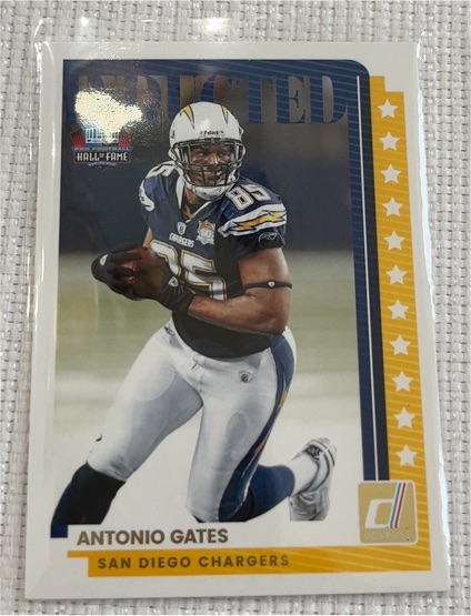 2025 Donruss Inducted #I-AGS Antonio Gates — front