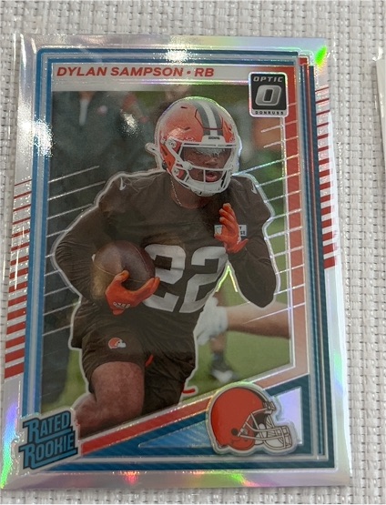 2025 Donruss Optic #389 Dylan Sampson — front