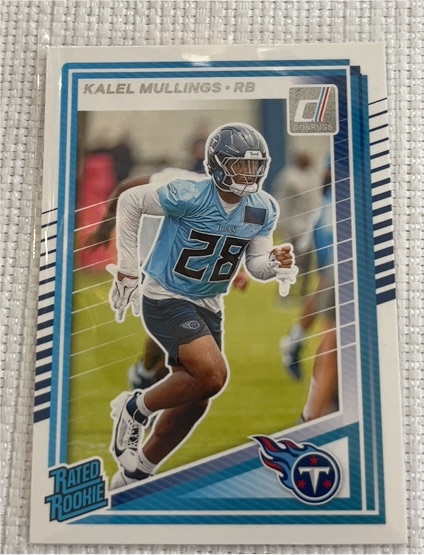 2025 Panini Donruss #378 Kalel Mullings — front
