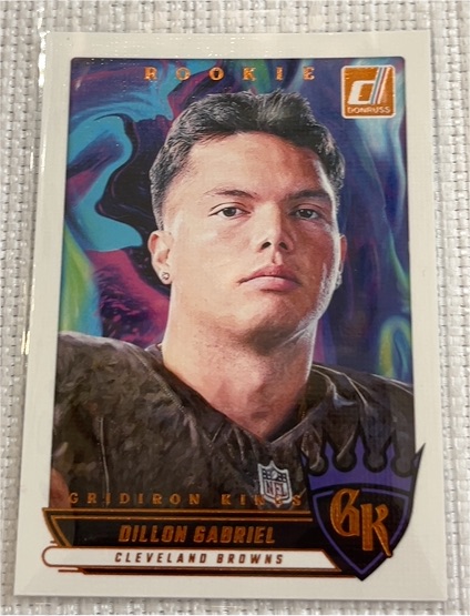2025 Donruss #RGK-DGL Dillon Gabriel Rookie Gridiron Kings — front