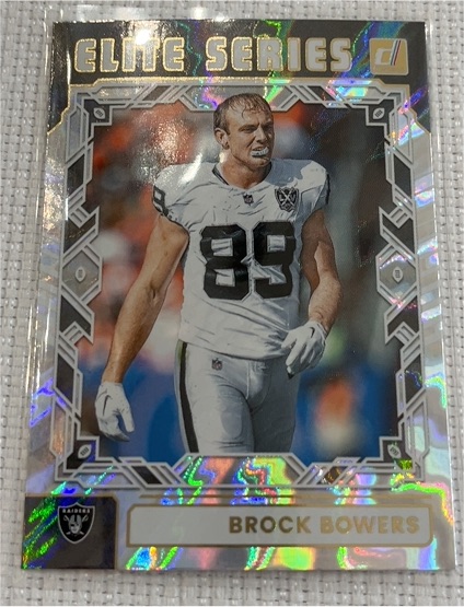 2025 Donruss #TES-BBO Brock Bowers The Elite Series — front