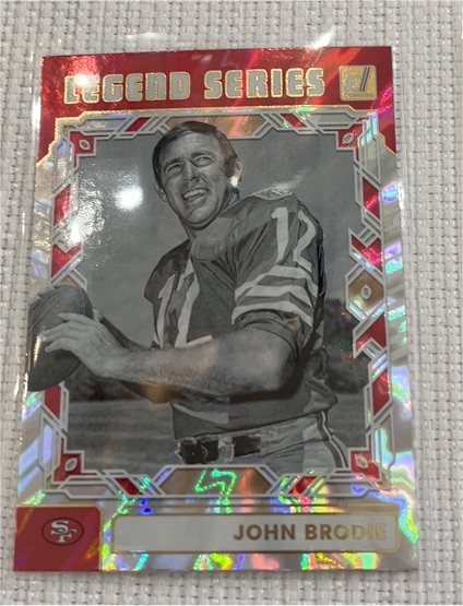 2025 Panini Donruss Legend Series #TLS-JBR John Brodie — front