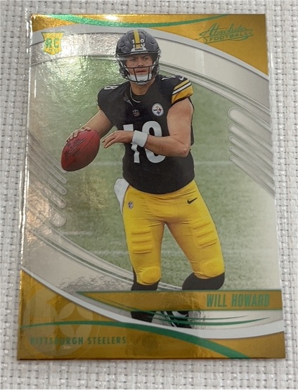 2025 Panini Absolute #197 Will Howard — front