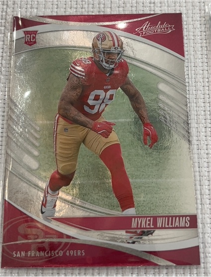 2025 Panini Absolute Football #161 Mykel Williams — front