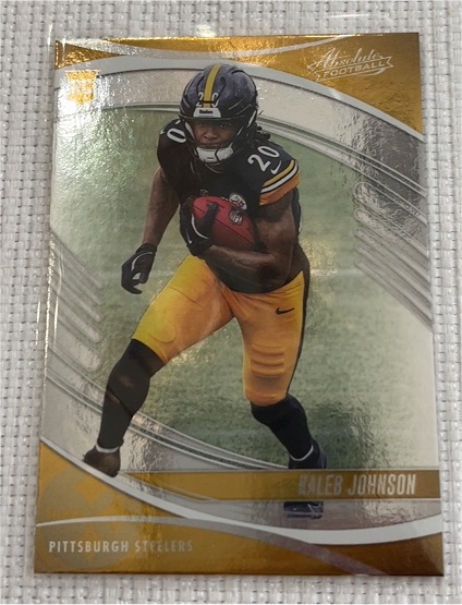2025 Panini Absolute #148 Kaleb Johnson — front