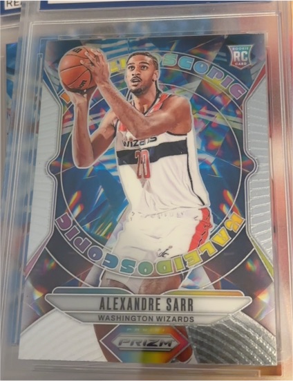 2024-25 Panini Prizm #26 Alexandre Sarr Kaleidoscopic Silver — front