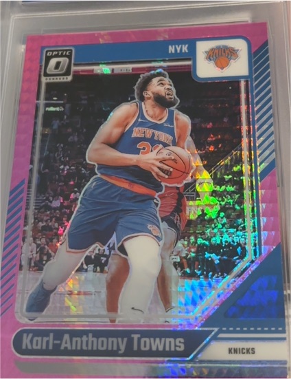 2024-25 Donruss Optic #158 Karl-Anthony Towns — front