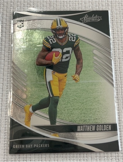 2025 Panini Absolute #158 Matthew Golden — front