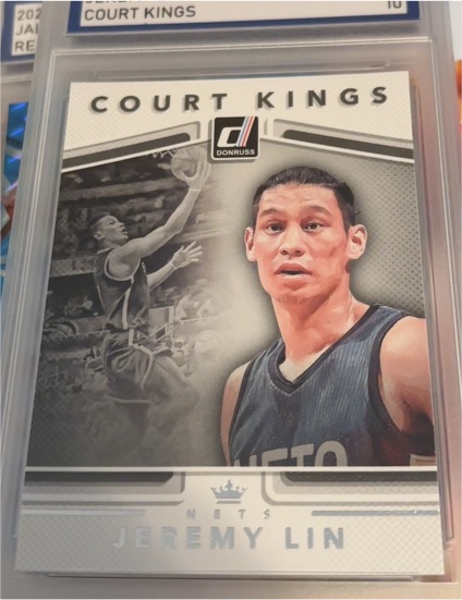 2017-18 Donruss Court Kings Jeremy Lin — front