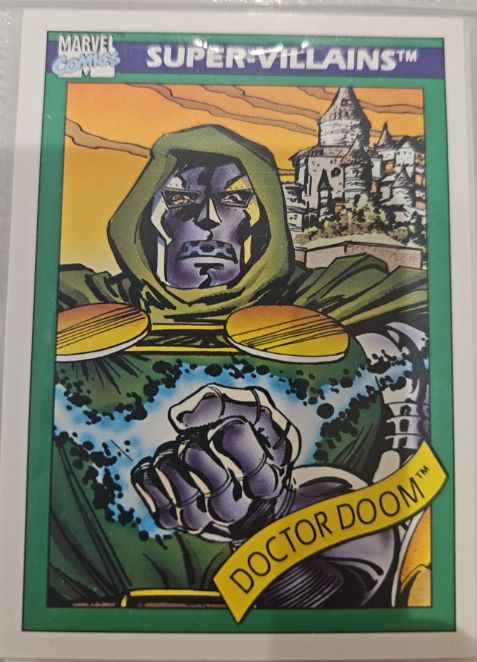 1990 Impel Marvel Universe #60 Doctor Doom — front