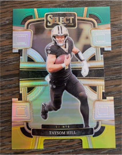 2023 Panini Select #71 Taysom Hill Concourse Die-Cut — front