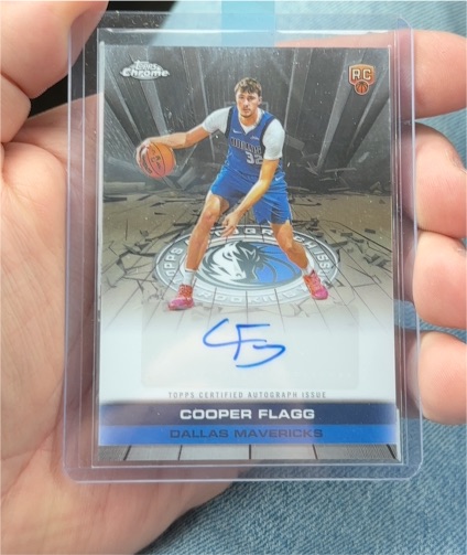 2025 Topps Chrome #RC Cooper Flagg — front