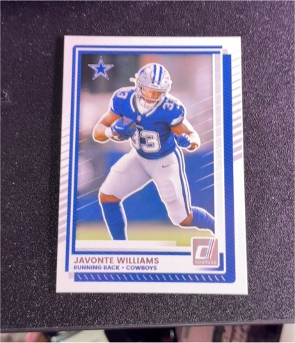 2025 Panini Donruss #265 Javonte Williams — front