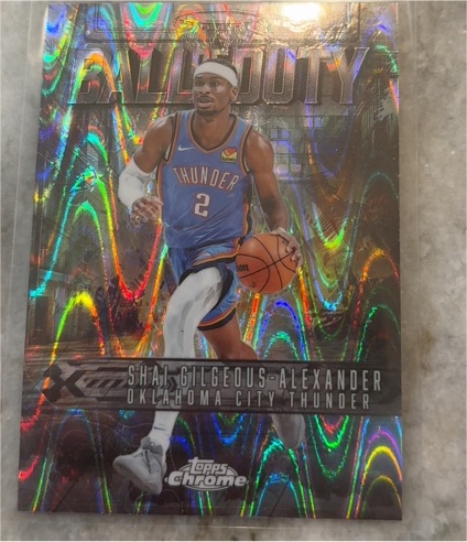 2025-26 Topps Chrome #BD-6 Shai Gilgeous-Alexander — front