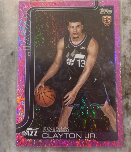 2025-26 Topps #218 Walter Clayton Jr. — front