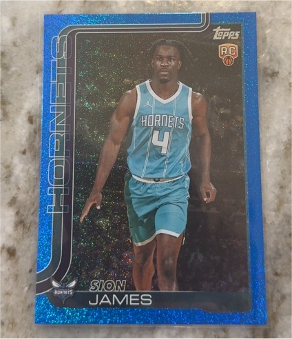 2025-26 Topps #233 Sion James — front