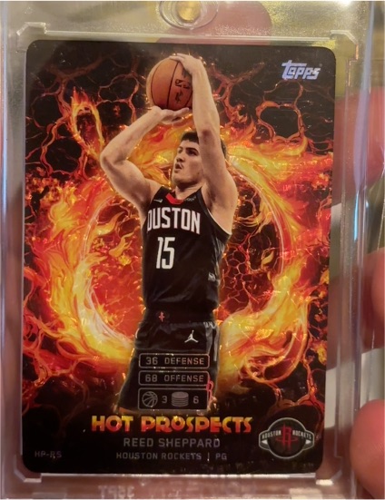 2025 Topps Hot Prospects HP-RS Reed Sheppard — front