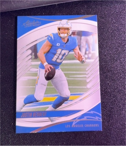 2025 Panini Absolute #11 Justin Herbert — front