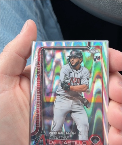 2024 Topps Chrome #RC Adrian Del Castillo — front