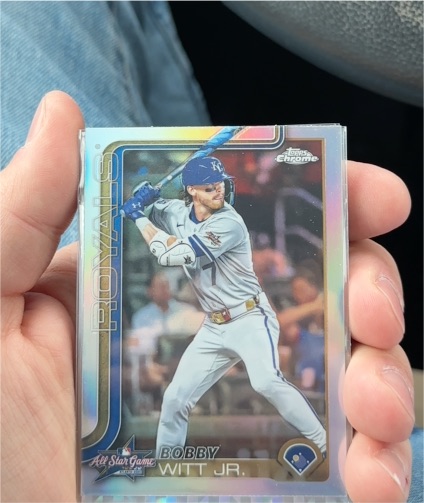 2025 Topps Chrome All-Star Game #ASGC-25 Bobby Witt Jr. — front