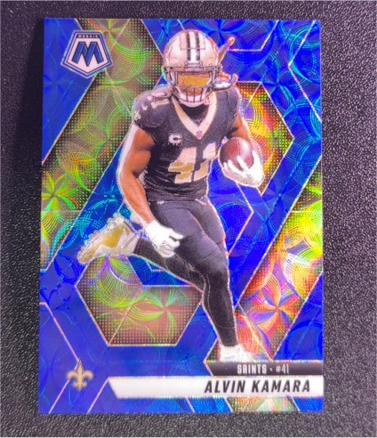 2025 Panini Mosaic #188 Alvin Kamara — front