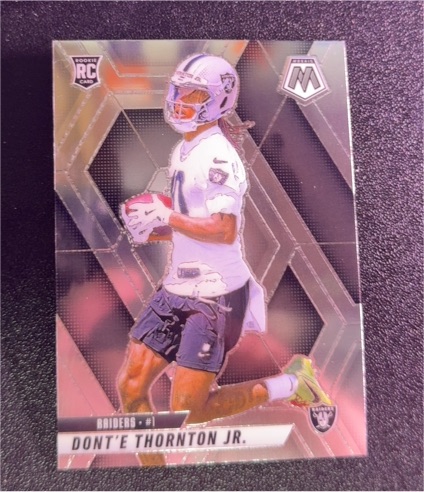 2025 Panini Mosaic #369 Dont'e Thornton Jr. — front