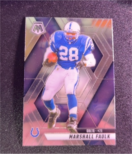 2025 Panini Mosaic #26 Marshall Faulk — front