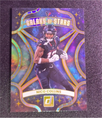 2025 Panini Donruss Galaxy of Stars #8 Nico Collins — front