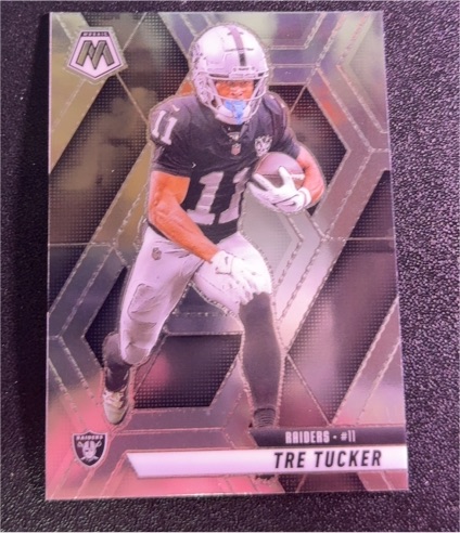 2025 Panini Mosaic #218 Tre Tucker — front