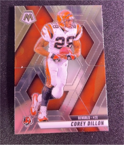 2025 Panini Mosaic #28 Corey Dillon — front