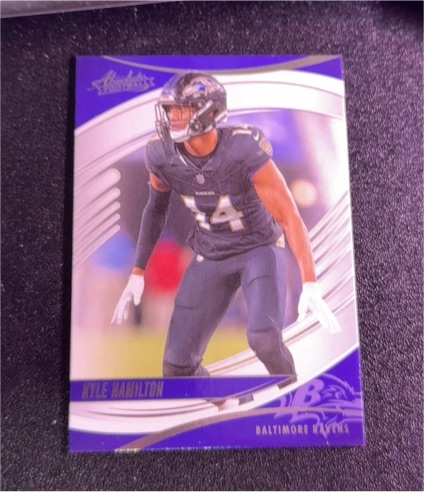2025 Panini Absolute #28 Kyle Hamilton — front