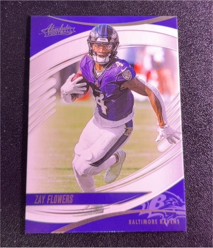 2025 Panini Absolute #62 Zay Flowers — front