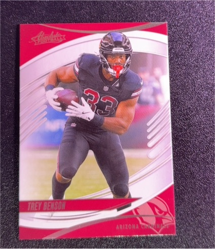 2025 Panini Absolute #54 Trey Benson — front