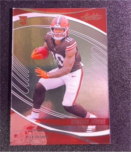 2025 Panini Absolute #171 Quinshon Judkins Rookie Card — front