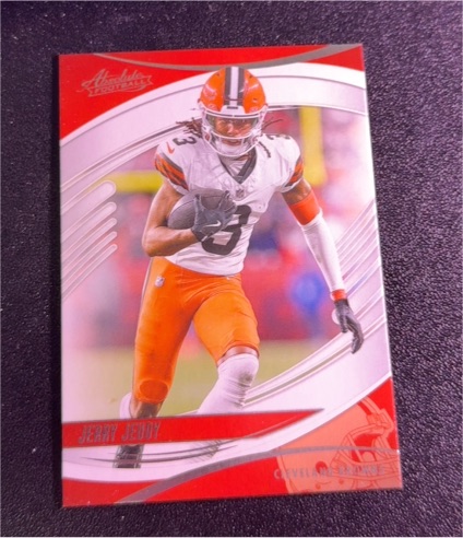 2025 Panini Absolute #55 Jerry Jeudy — front