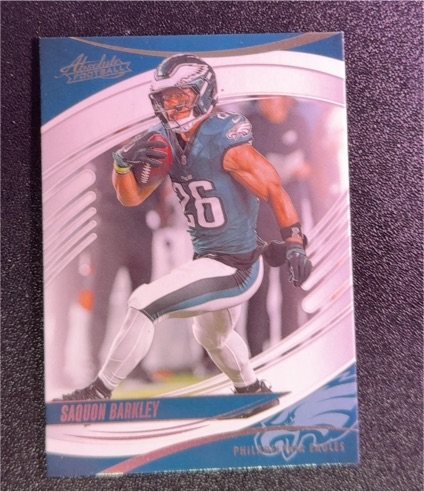 2025 Panini Absolute Football #86 Saquon Barkley — front